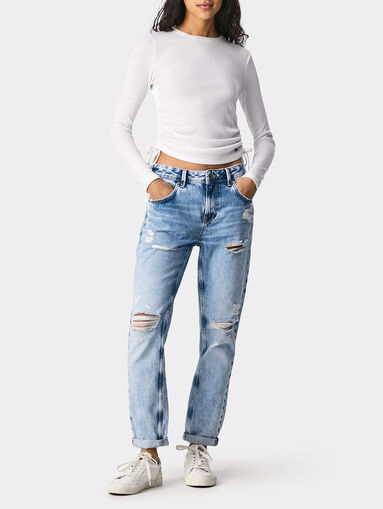 VIOLET jeans with high waist - 4