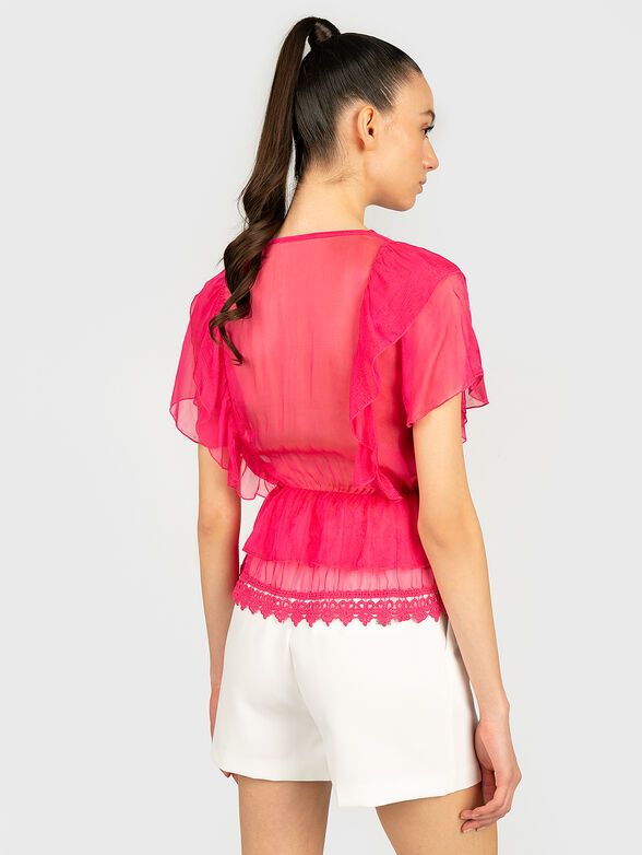 SHERYL Silk blend top - 3