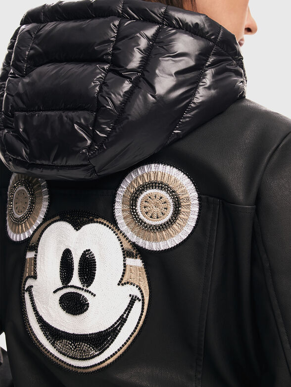 MICKEY MOUSE jacket with different textures - 5