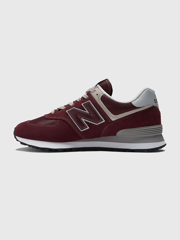 574 sneakers in bordeaux color - 4