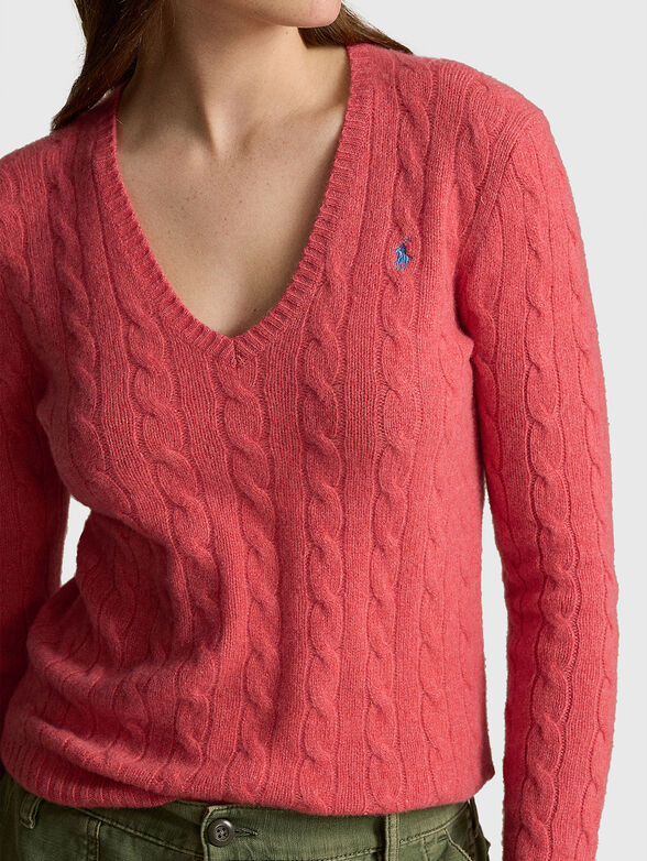 V-neck pullover - 3