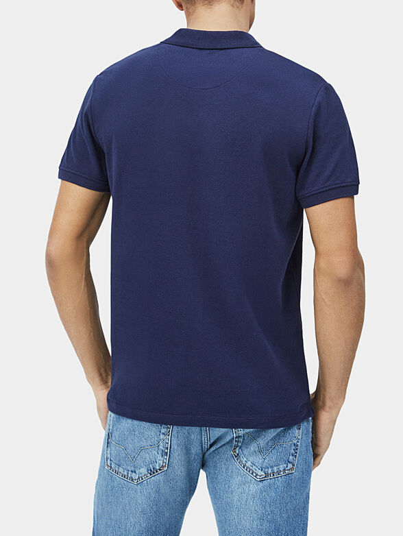 BENSON Polo-shirt in blue color - 4