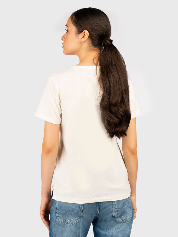 VIO T-shirt with oval neckline - 3