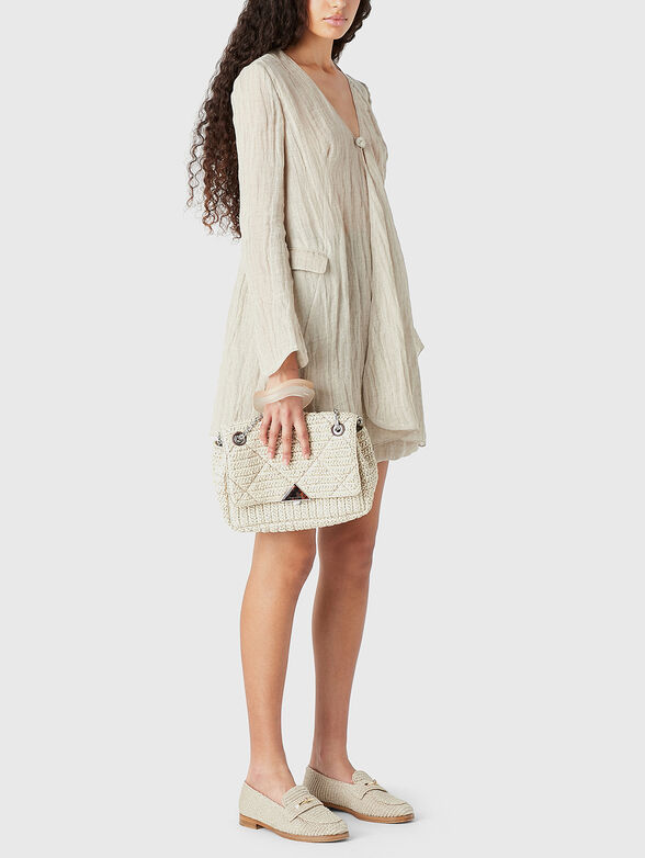 Bag with knitted texture  - 1