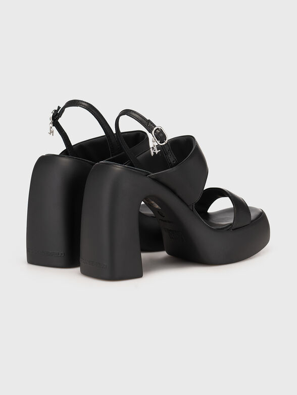 ASTRAGON leather sandals - 3