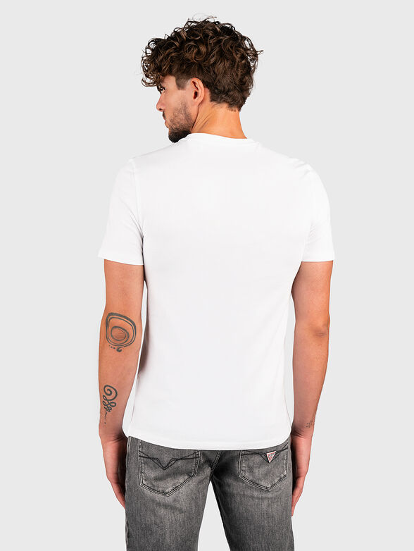 Cotton T-shirt with embroidered logo - 3