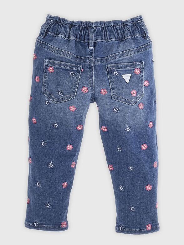 Embroidery jeans - 2