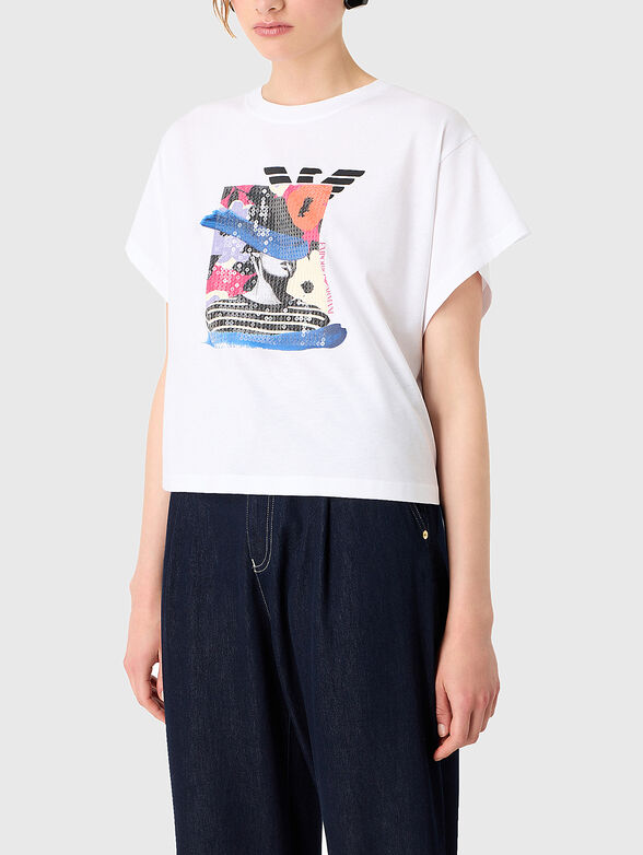 T-shirt with print  - 0