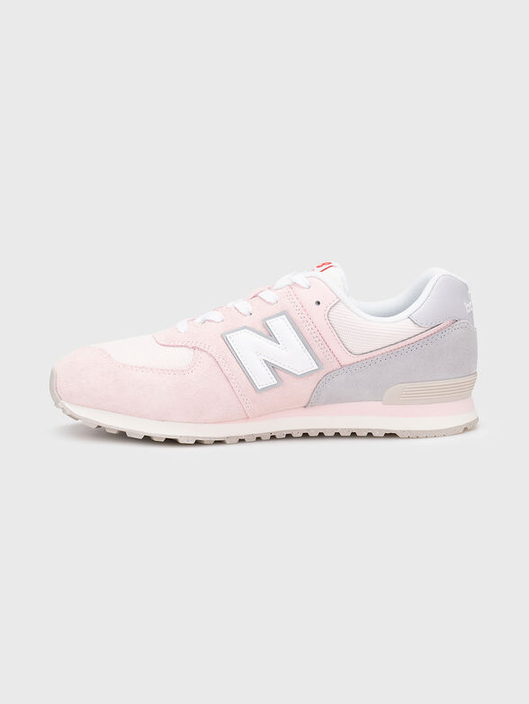 574 sports shoes with logo accent - 3