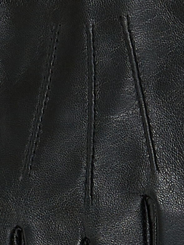 Black logo gloves - 3