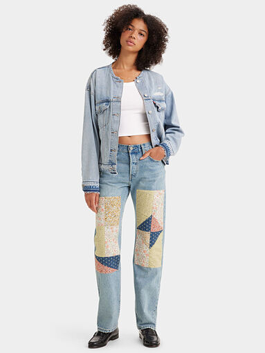 501™ '90s blue jeans with colorful accents - 4