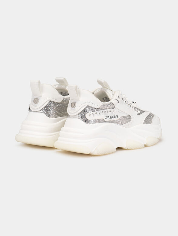 POSSESIONR beige sports shoes  - 3