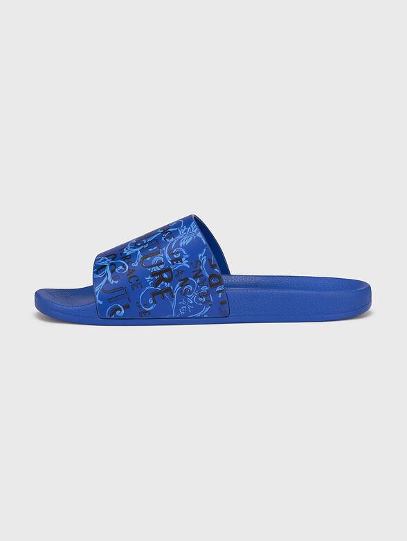 FONDO SLIDE blue slippers - 4