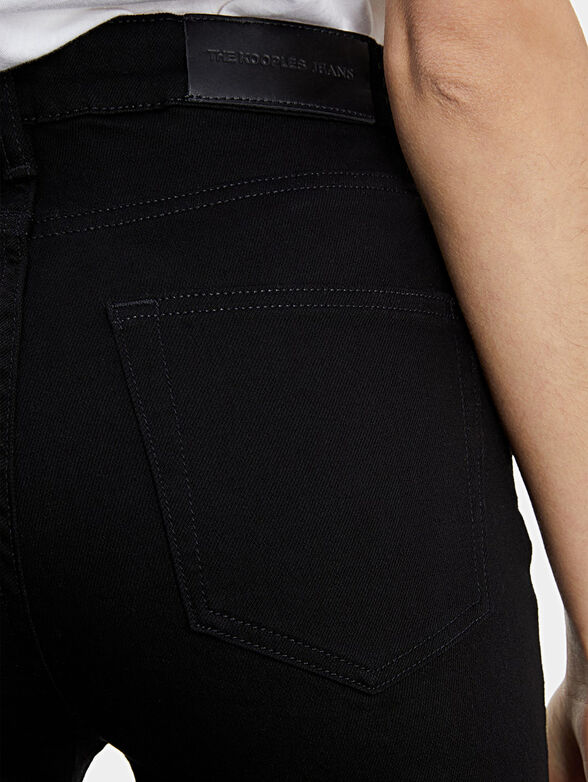 Slim-fit black jeans - 3