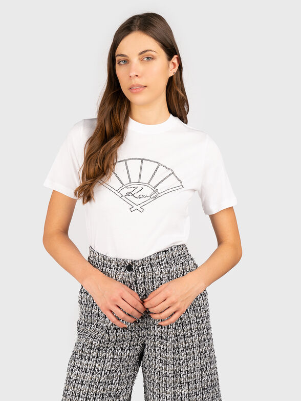 T-shirt with accent logo - 0