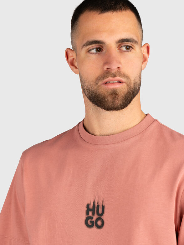 DALSAR cotton T-shirt with accent back - 4