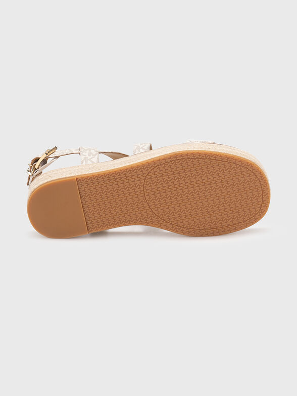 LYNN logo sandals - 5