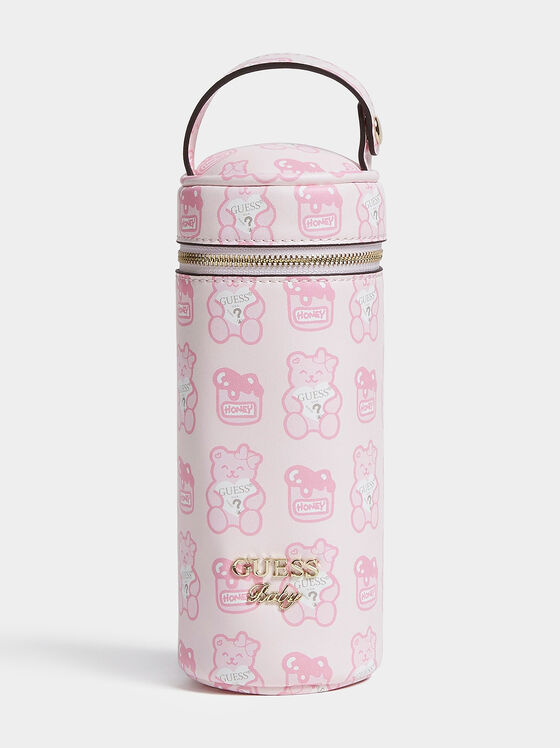Τσάντα για βρεφικό μπιμπερό σε ροζ χρώμα - 1