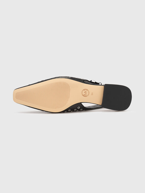 Leather ballet flats - 4