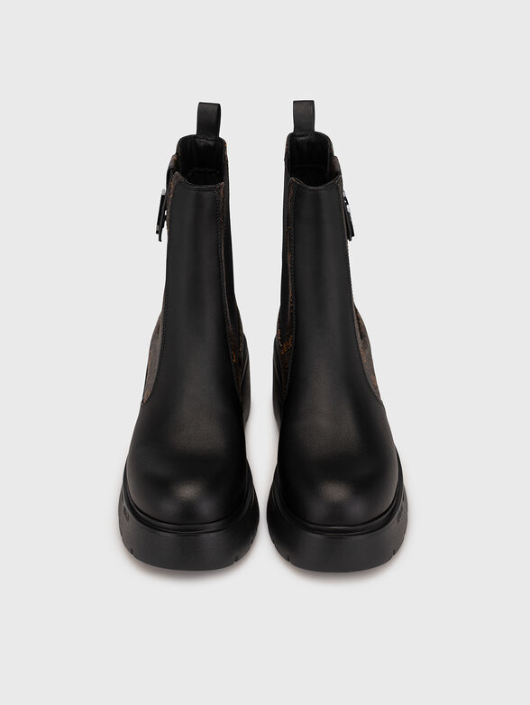CARRIE 01 ankle boots with logo detail - 6