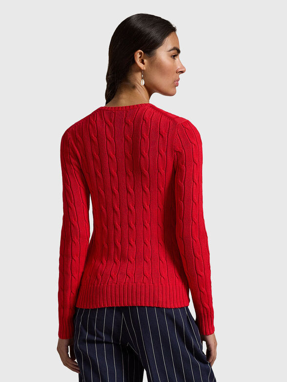 Sweater with embroidered logo - 2