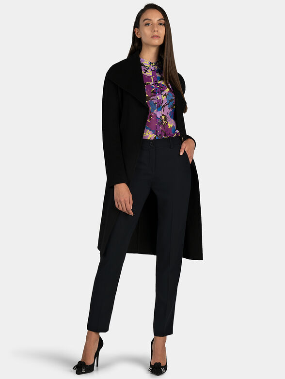 Black slim trousers - 4