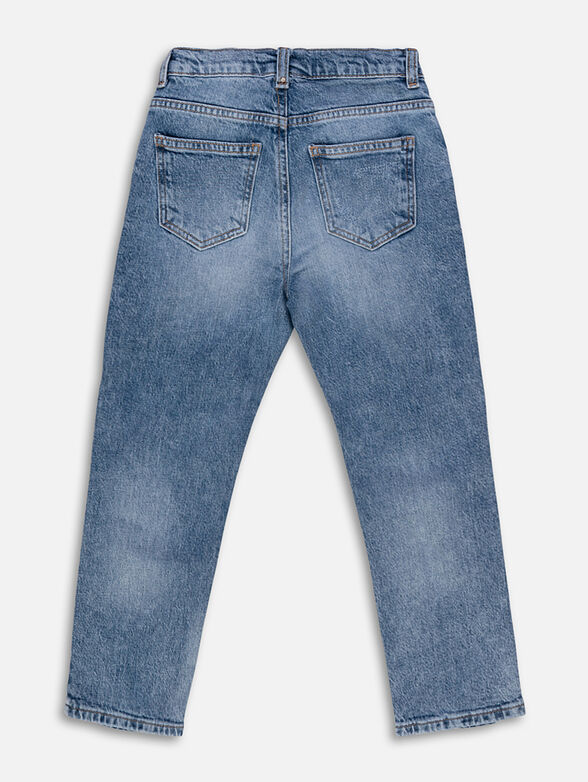 Jeans with distressed effect - 2
