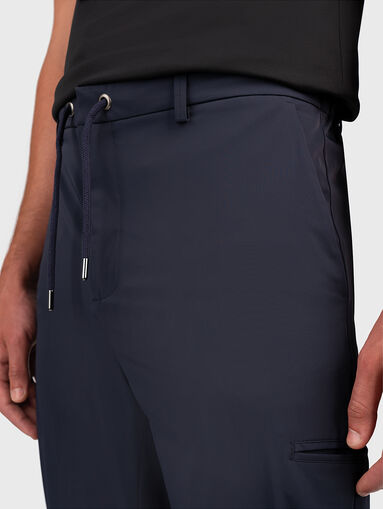 Beige slim chino pants - 4