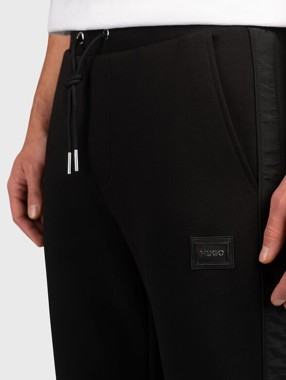 DIMAX black sports trousers - 3