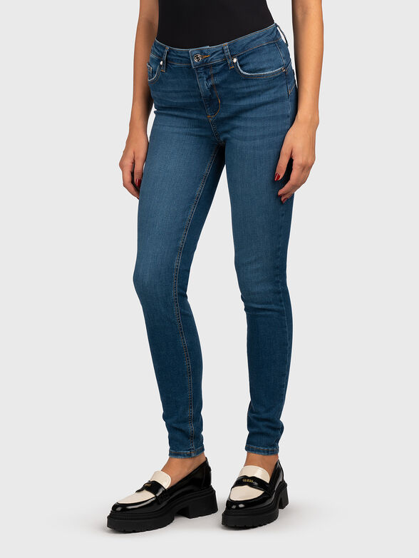 Skinny blue jeans - 0