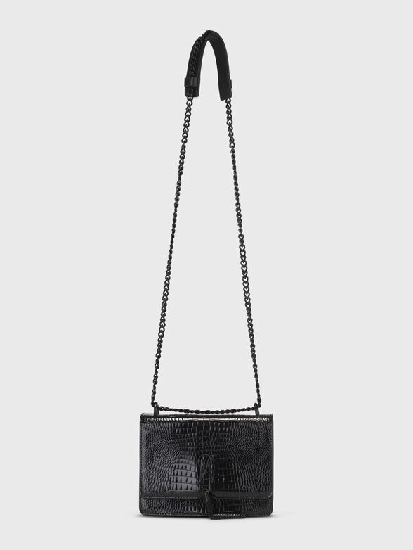 Croc-effect crossbody bag  - 2