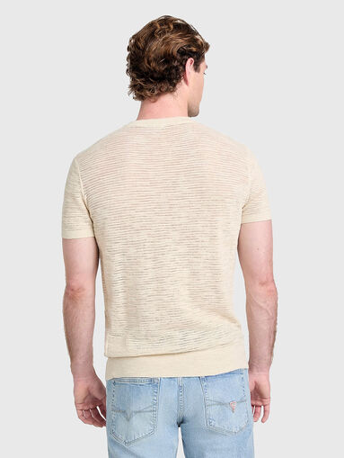 Sweater with short sleeves  - 3