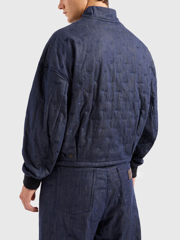Denim jacket with embroidery  - 2