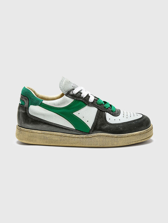 MI BASKET Leather sneakers - 0