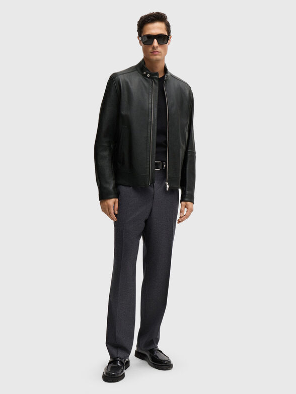 H-MANSELL2 leather jacket - 2