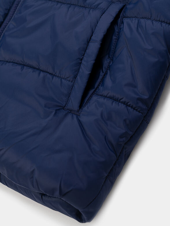 BUNIEL black padded jacket with hood - 4