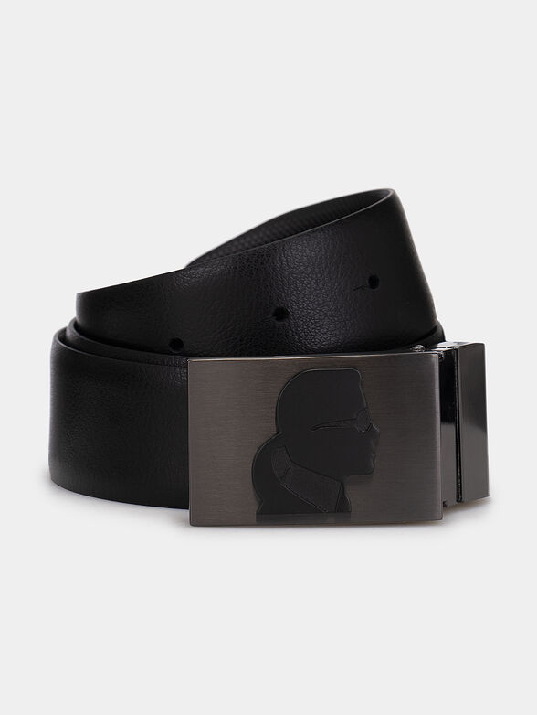 Reversible belt with metal buckle - 2