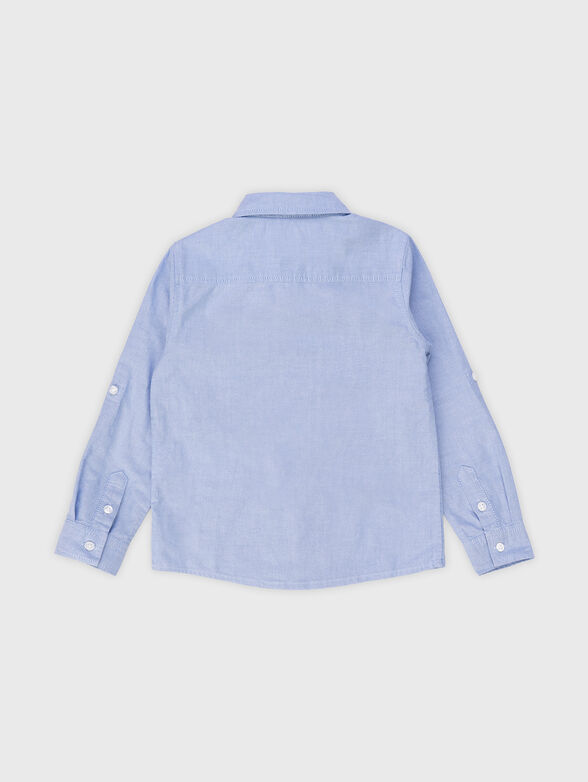 Light blue shirt with logo - 1