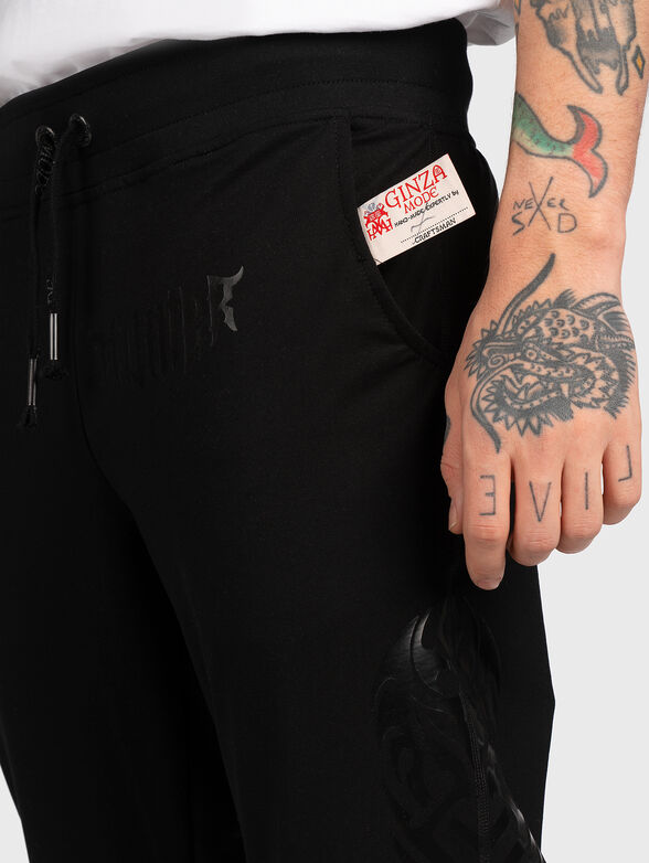 Milano JS008 black sports trousers - 6