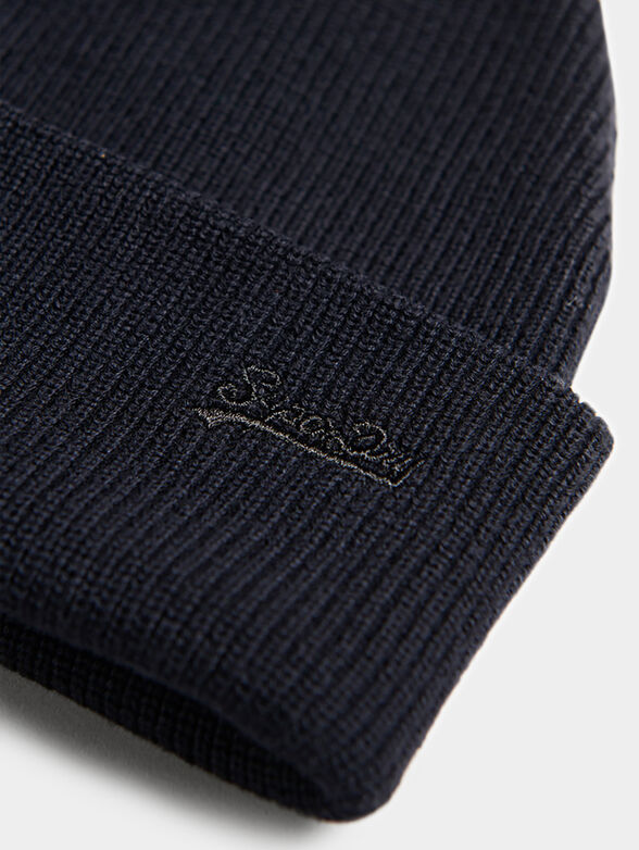 Knitted hat with logo embroidery - 4