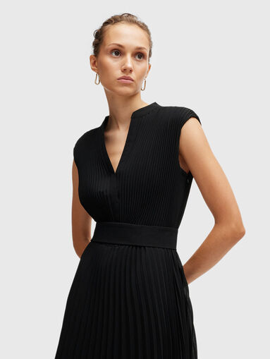 Black midi dress - 2