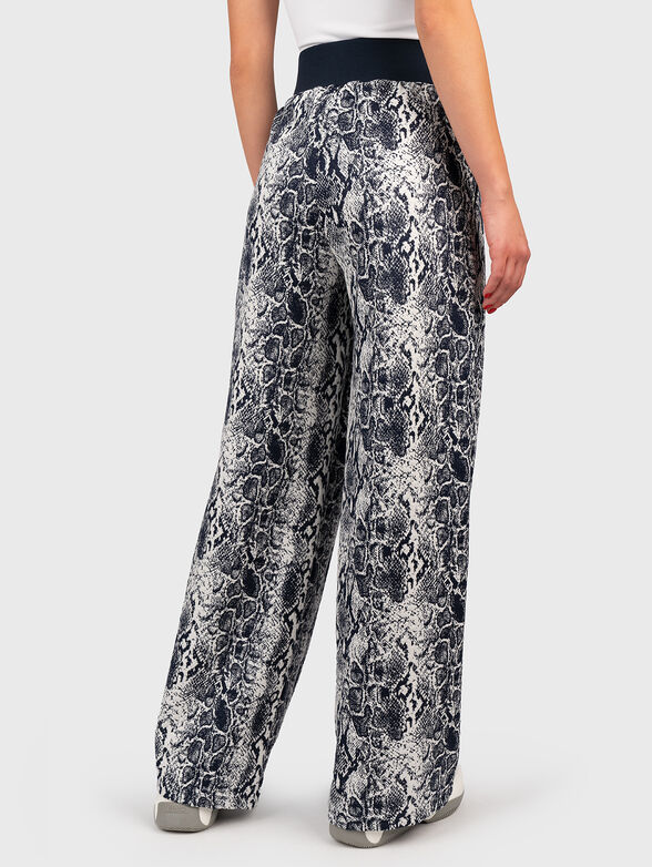 Snake printed sweatpants - 2