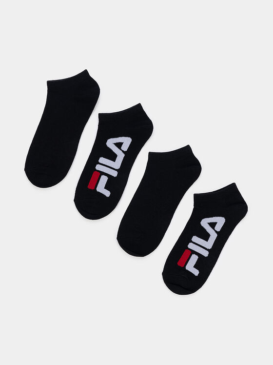 Set of two pairs of socks with logo detail - 1