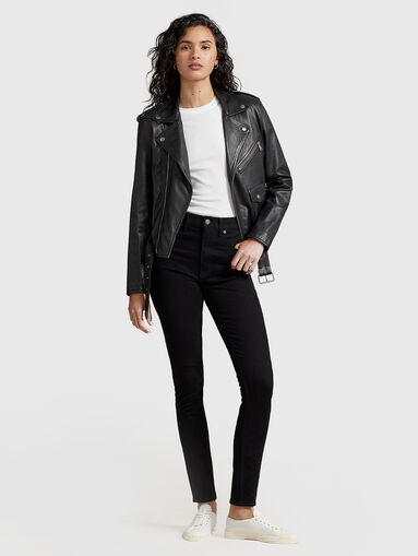 Skinny jeans with high waist - 4