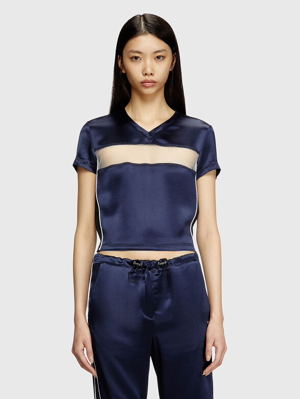 T-RACE satin T-shirt - 0