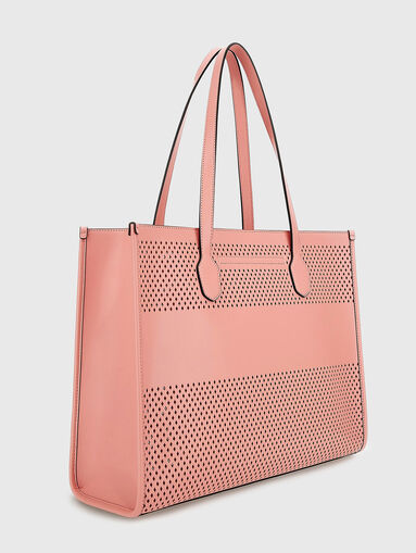 KATEY black bag with laser perforation - 4