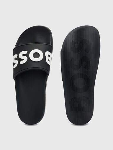 Slippers  with contrasting logo   - 5