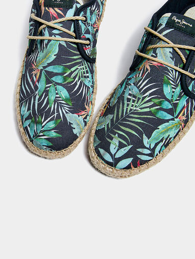 TOURIST MORGAN espadrilles with floral print - 5