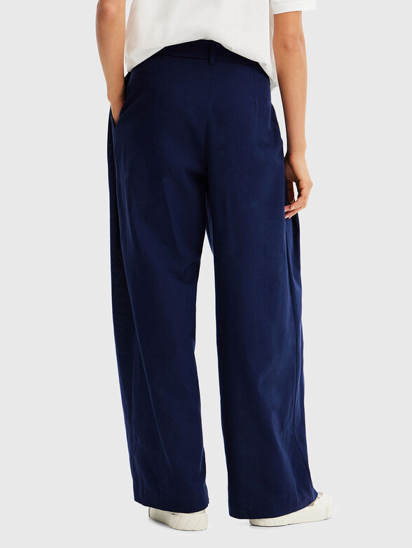 AGUEDA blue trousers - 2