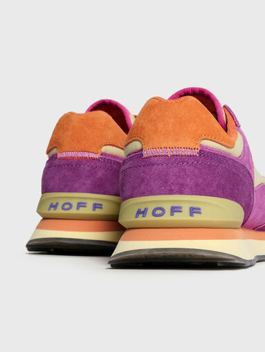 MUMBAI suede and textile sports shoes - 2